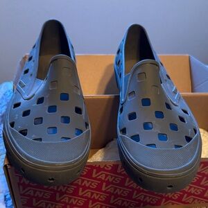 Vans Men's Charcoal Slip-On Loafers